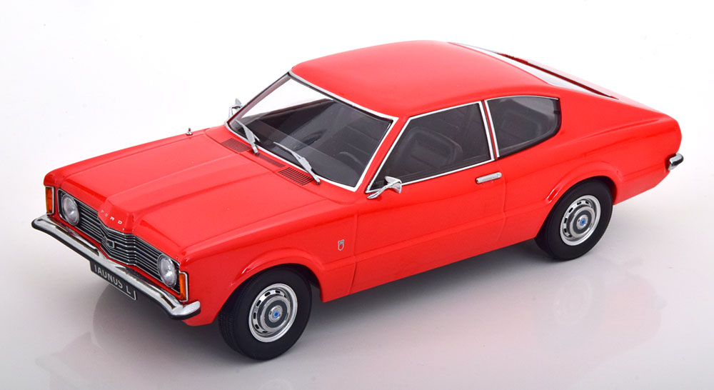 Ford Taunus L Coupe 1971 Lichtrood - 1:18